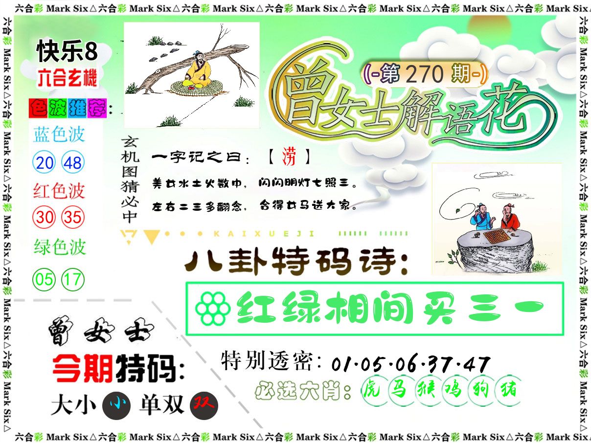 曾女士解语花 第270期