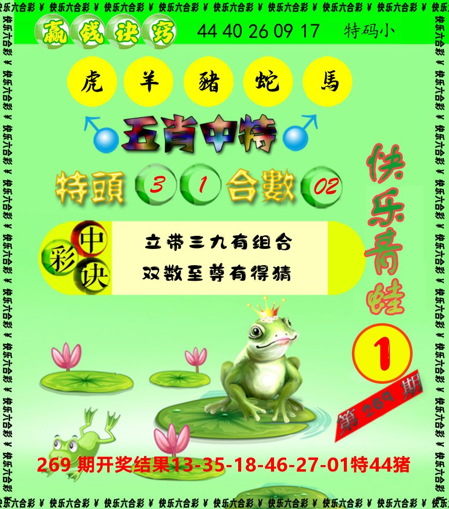 青蛙系列1 第270期