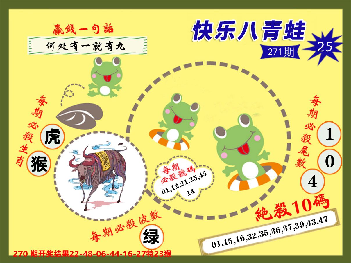 青蛙系列25 第271期