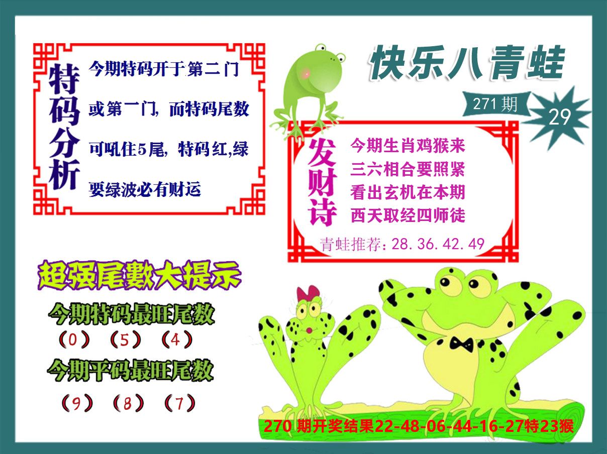 青蛙系列29 第271期