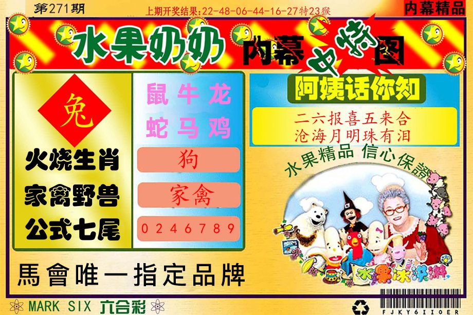 水果奶奶内幕 第271期