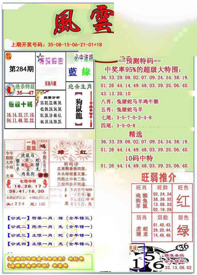 风云榜 第284期