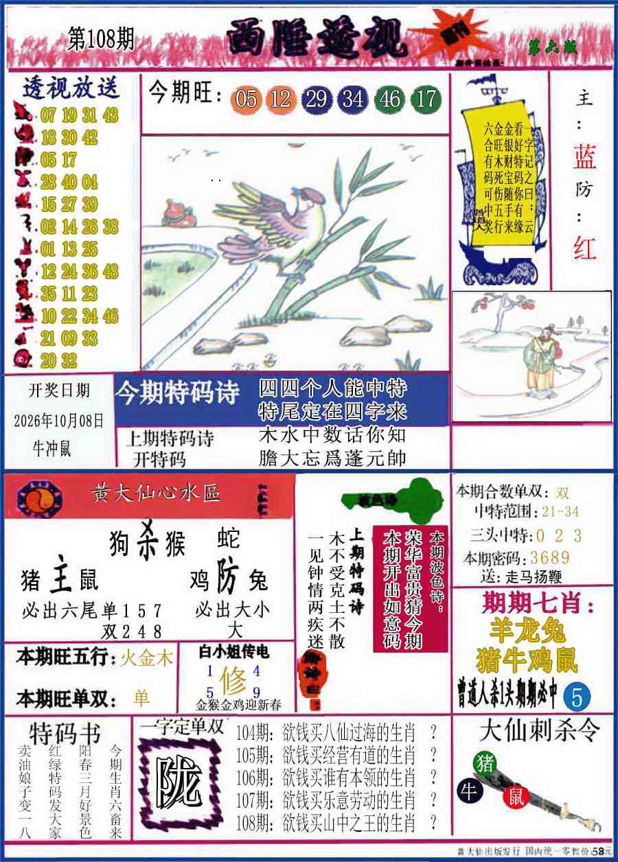 西陲透视(正版) 第108期
