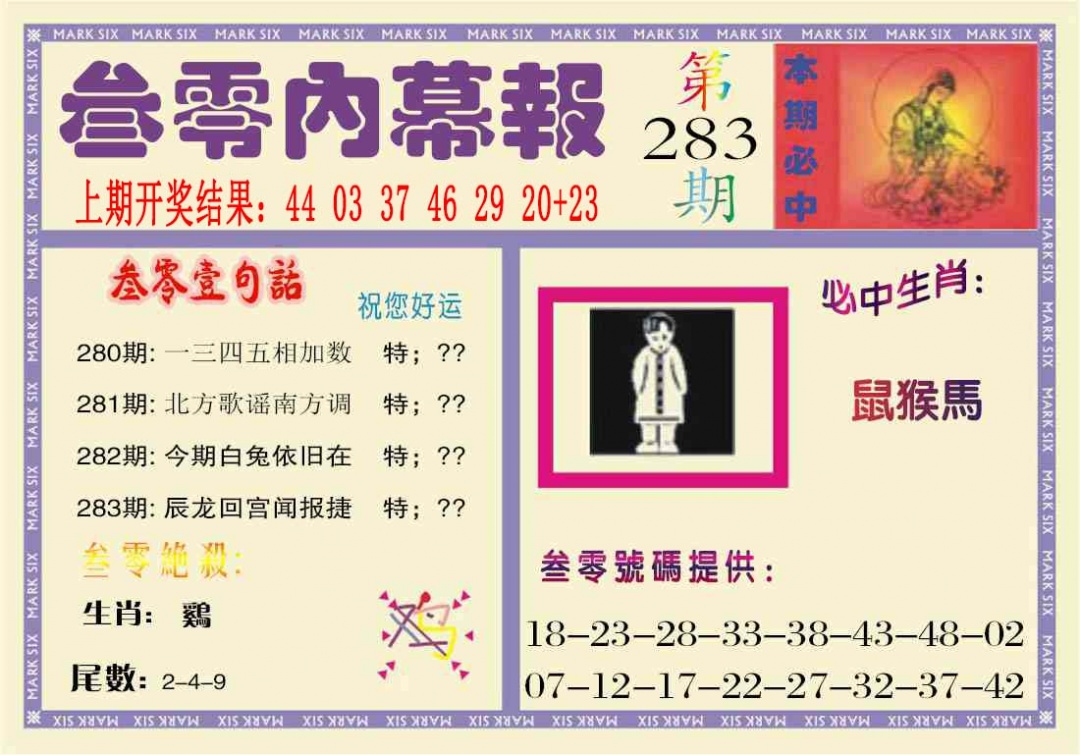 叁零内幕报 第283期