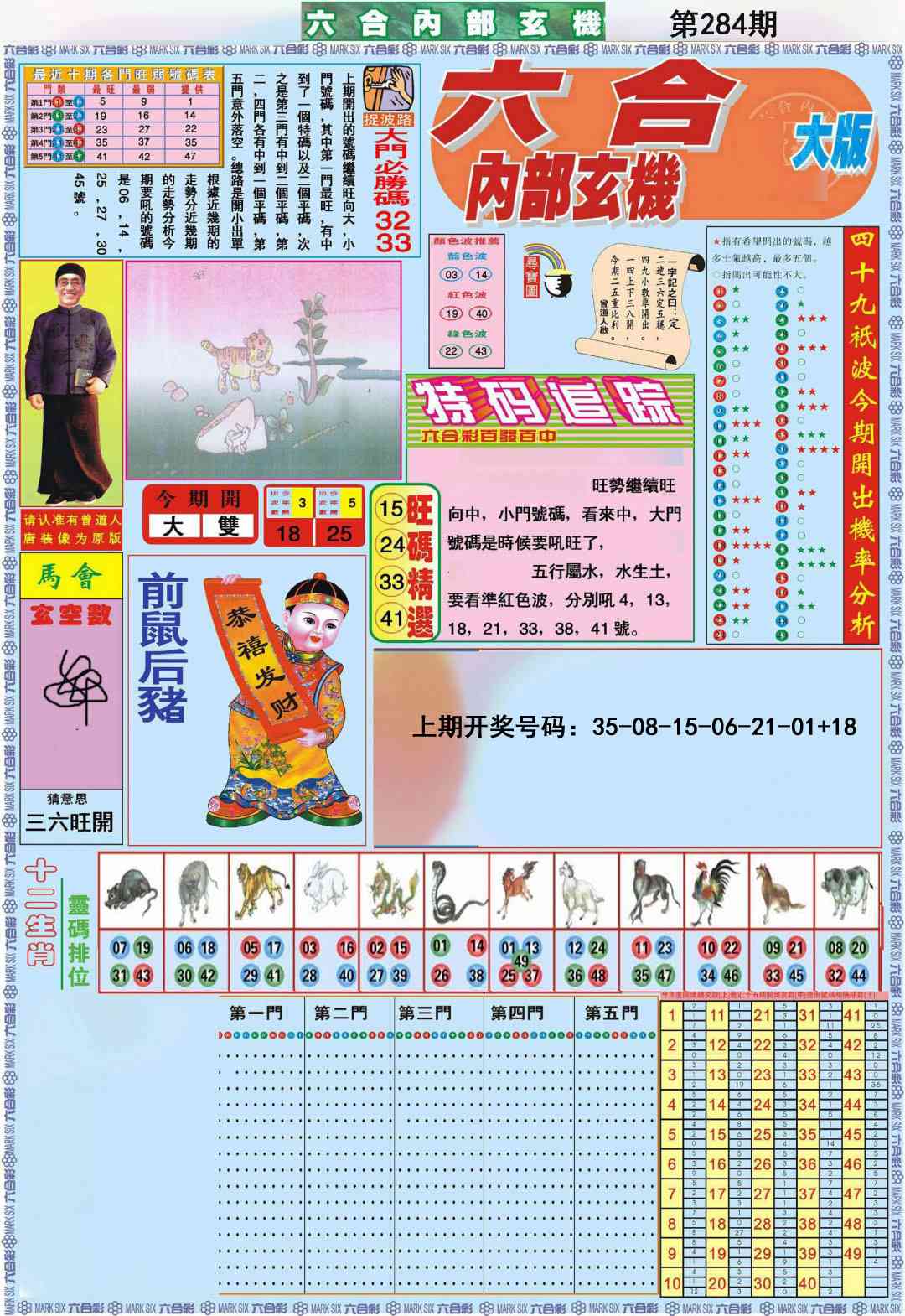 六合内部A加大版 第284期