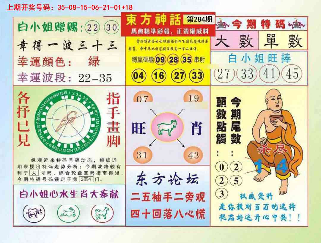 东方神话 第284期