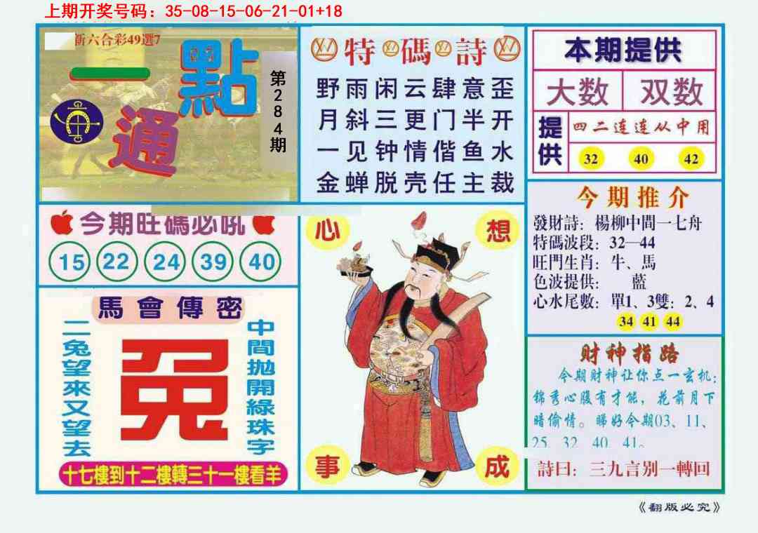 一点通 第284期