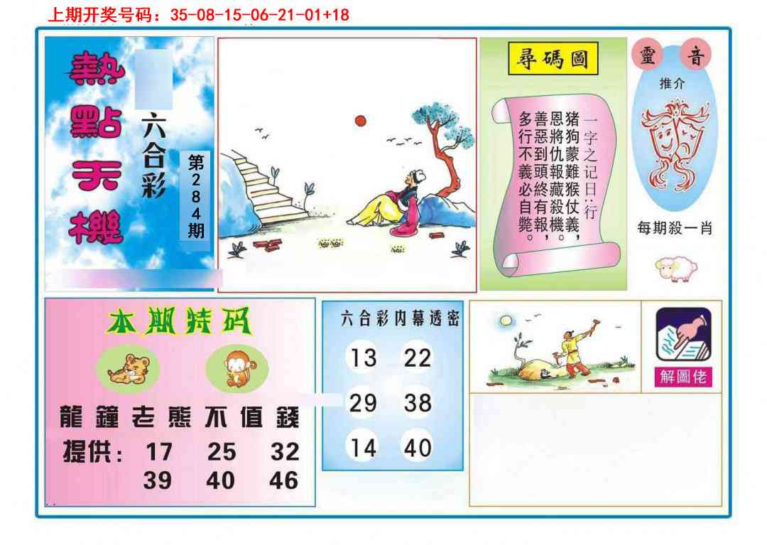 热点天机 第284期
