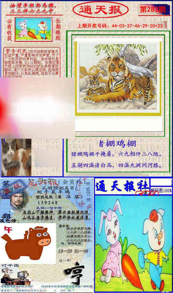实力通天报 第283期