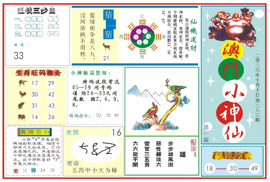 小神仙-1 第283期