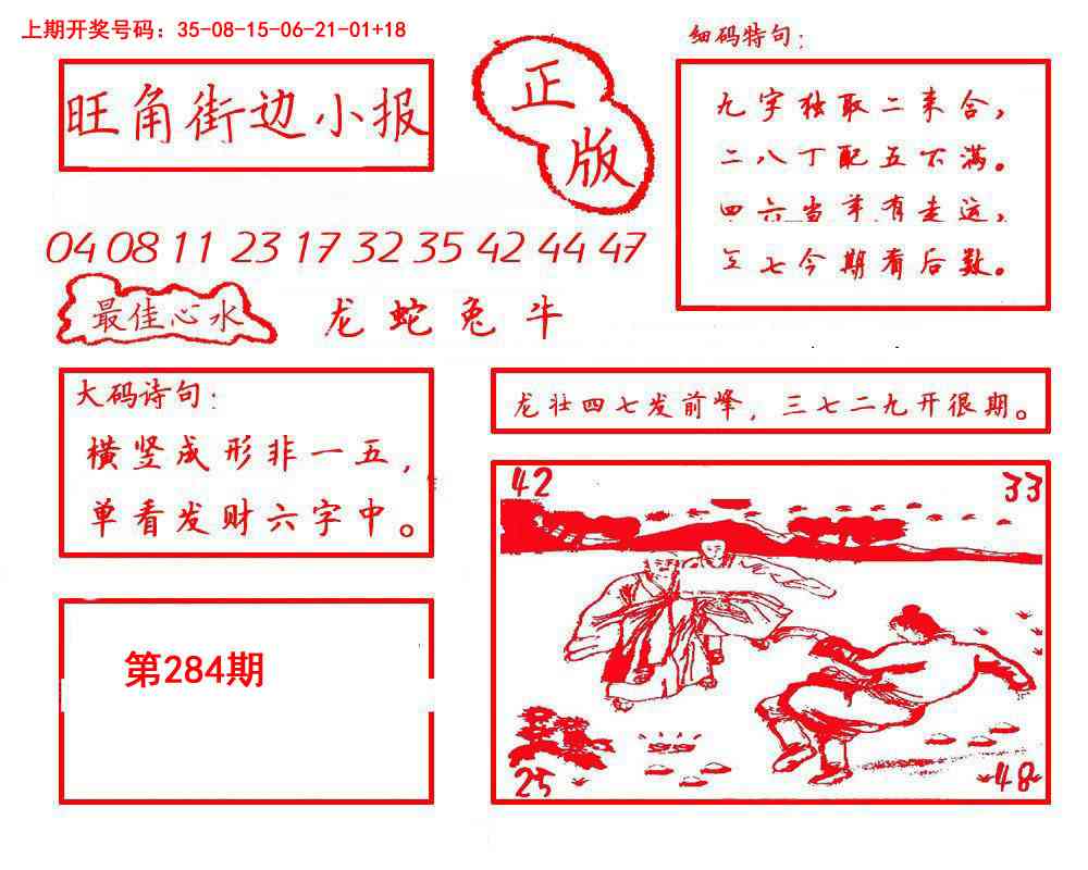 旺角街边小报 第284期
