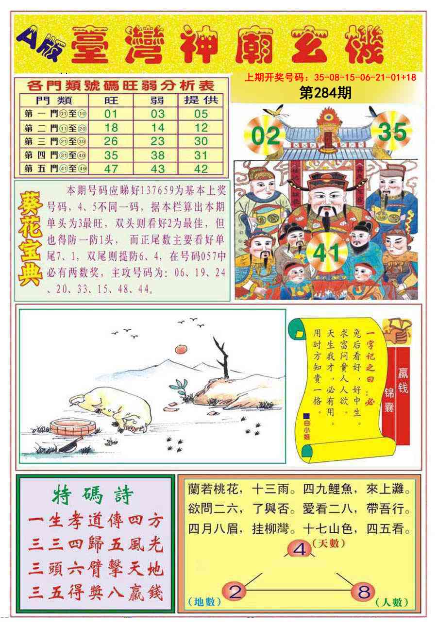 台湾神庙A 第283期