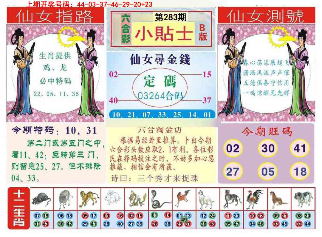 小贴士B 第283期