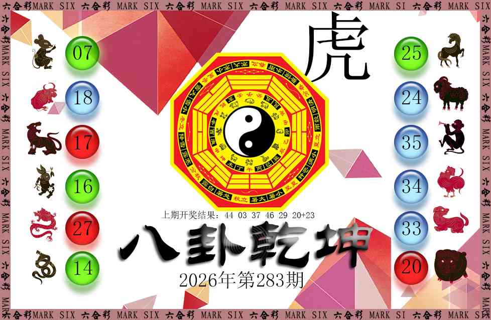 八卦乾坤 第283期