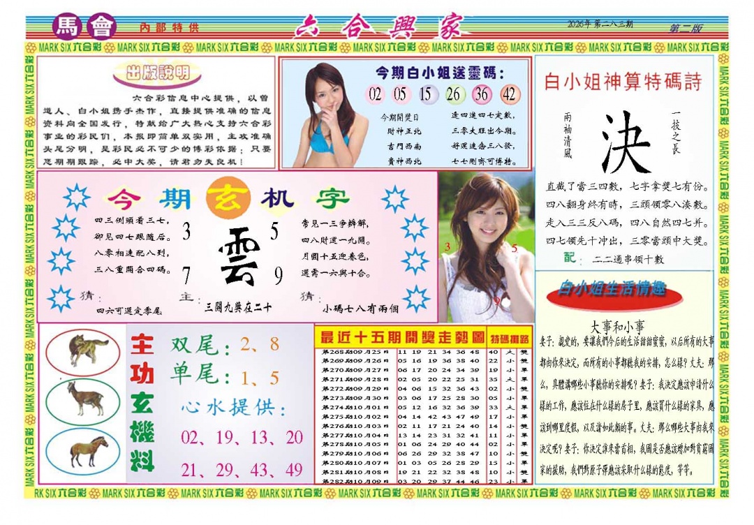 六合兴家B 第283期