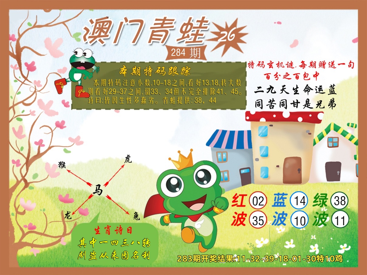 青蛙系列26 第284期