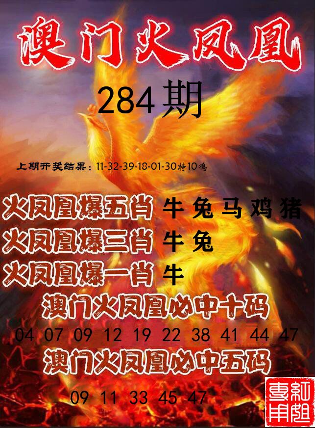 火凤凰 第284期