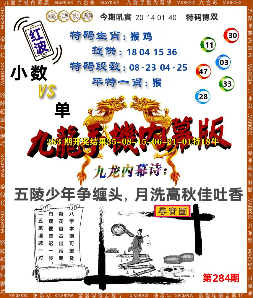 九龙手机内幕 第283期