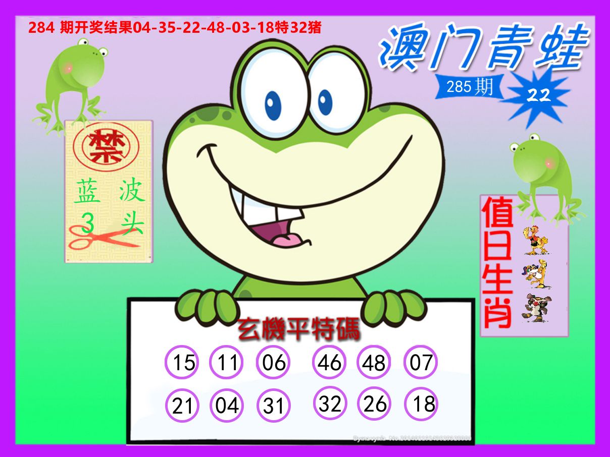 青蛙系列22 第285期