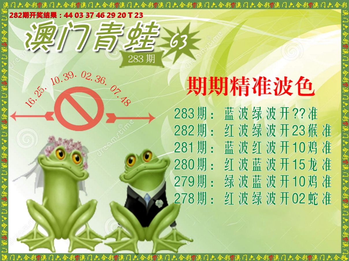 青蛙系列63 第283期