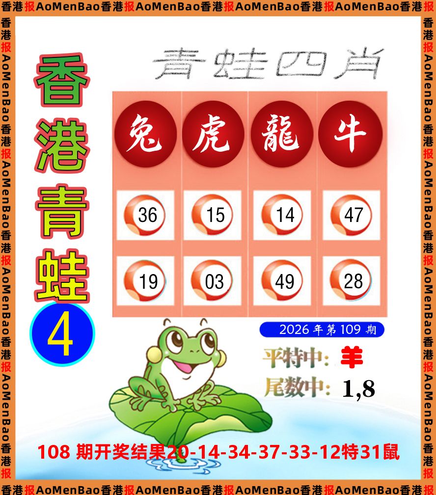 青蛙系列4 第109期