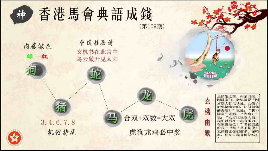 典语成钱 第108期