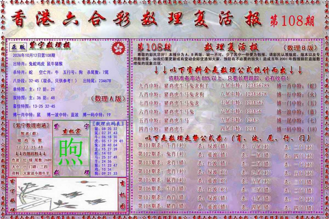 数理复活报 第108期