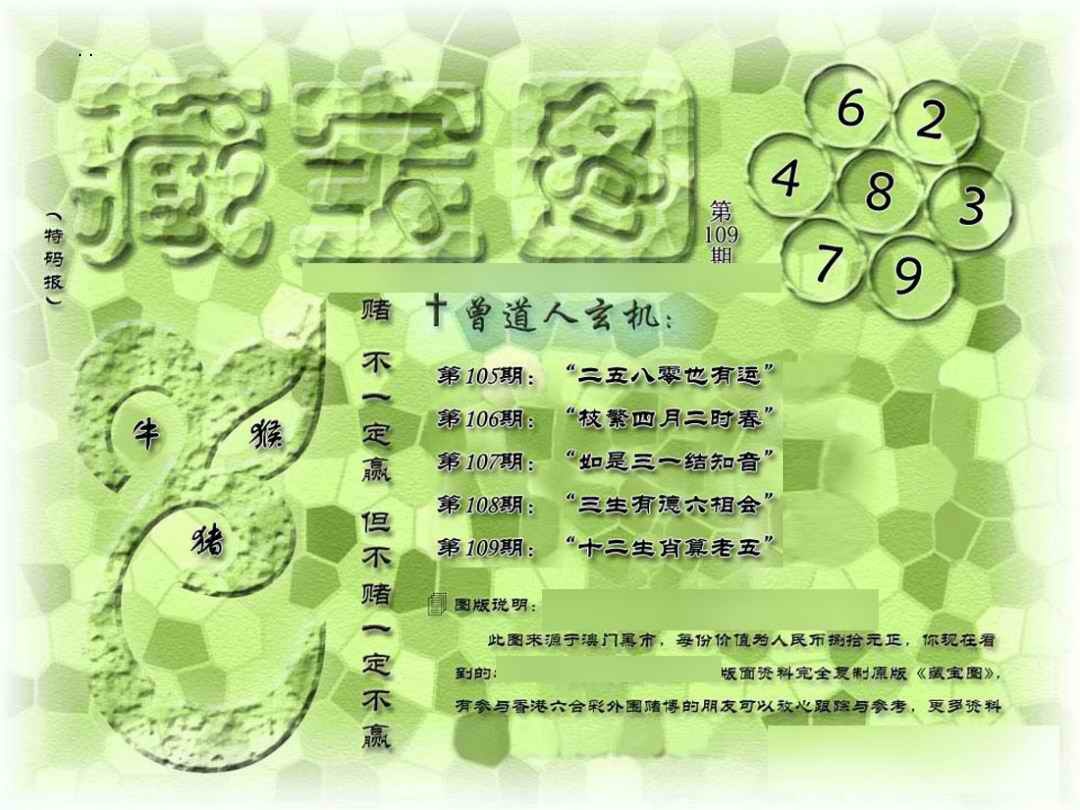 假新藏宝图 第109期