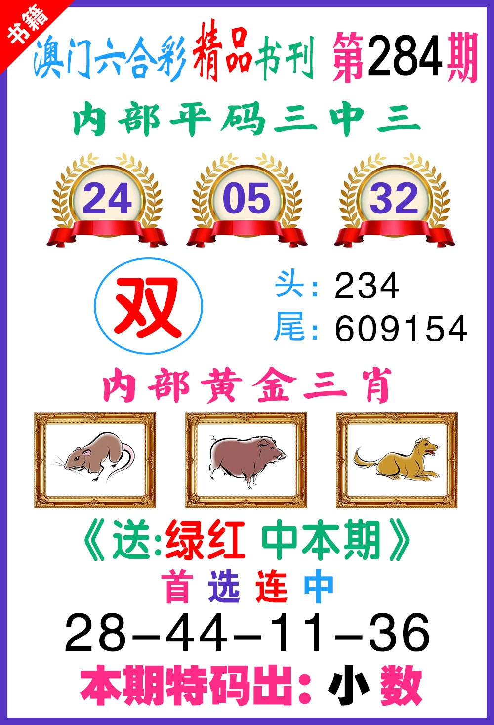 澳门精品书刊 第284期